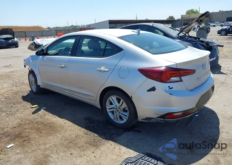 2019 Hyundai Elantra Sel z USA, uszkodzony, nr VIN KMHD84LF5KU755041